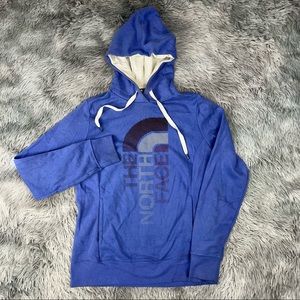 The North Face Women’s Logo Trivent Purple Periwinkle Pullover Hoodie M